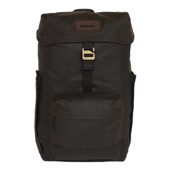 Обработена с восък раница Barbour Essential Wax Backpack - Olive