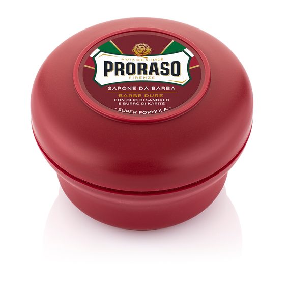 Vyživující mýdlo na holení Proraso Red - santalové dřevo (150 ml)