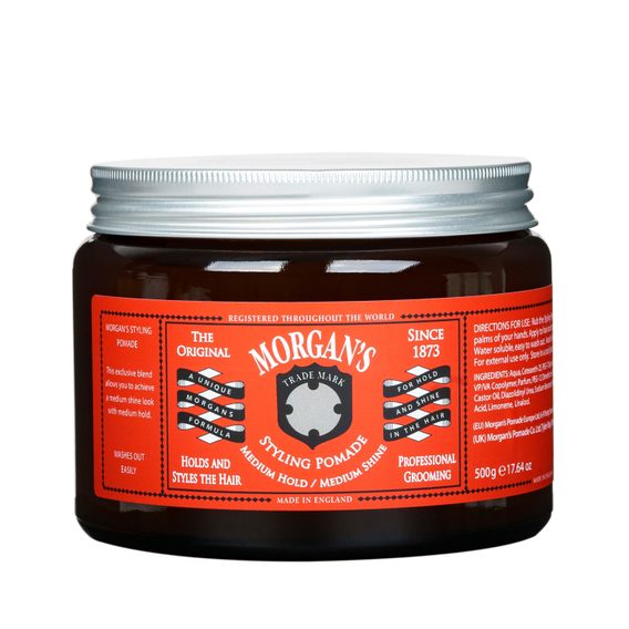 Morgan's Pomade Medium Hold and Shine - pomáda na vlasy (500 ml)