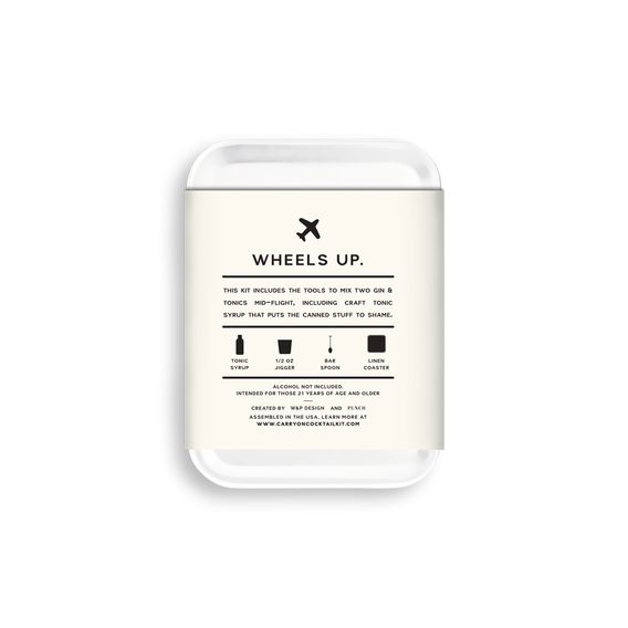 Příruční koktejlový set - Gin & Tonic