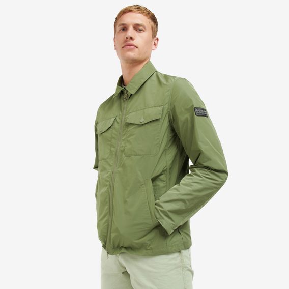 Lehká bunda Barbour International Quarry Casual Jacket - Light Moss