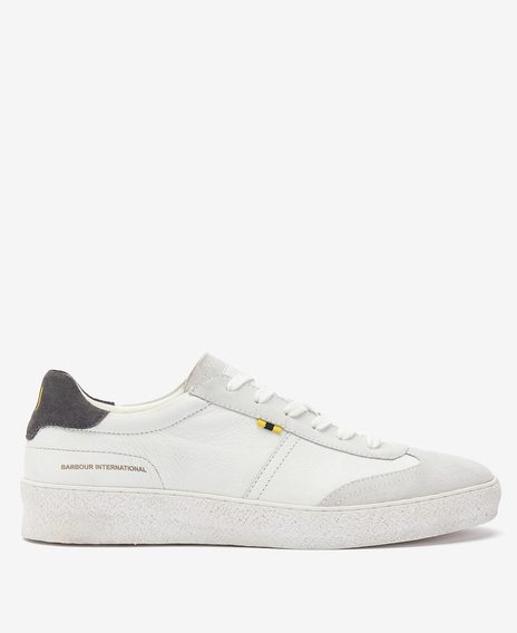 Barbour International Felix Trainers — Off-White