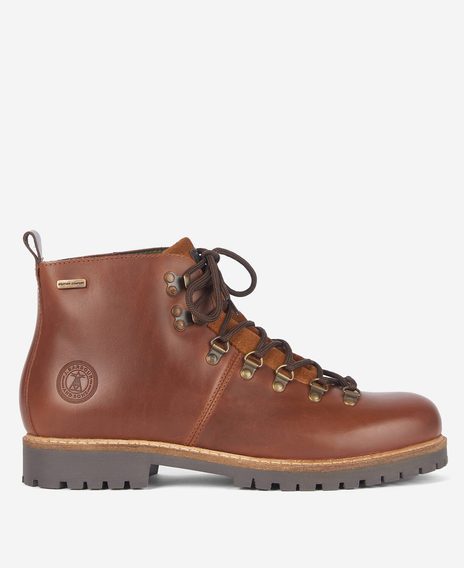 Barbour Wainwright Hiking Boots — Chestnut