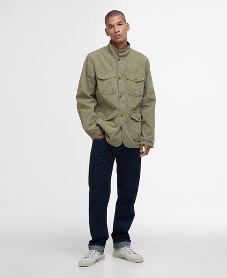 Barbour Ogston Casual Jacket — Bleached Olive