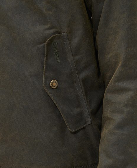 Barbour Porton Wax Jacket Wax — Archive Olive