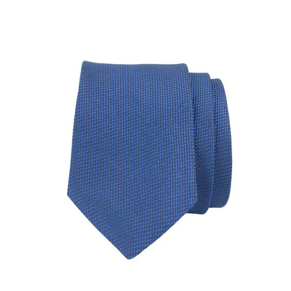 Modrá hedvábná kravata John & Paul