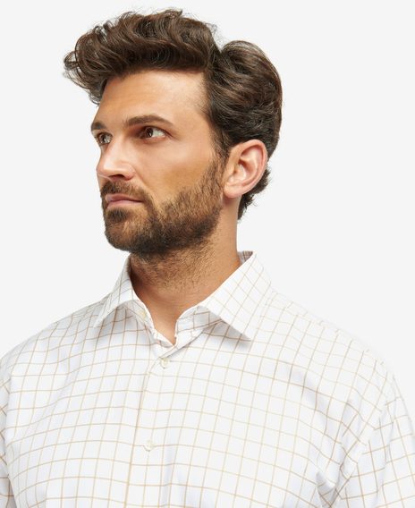 Barbour Hanstead Country Active Shirt — Stone