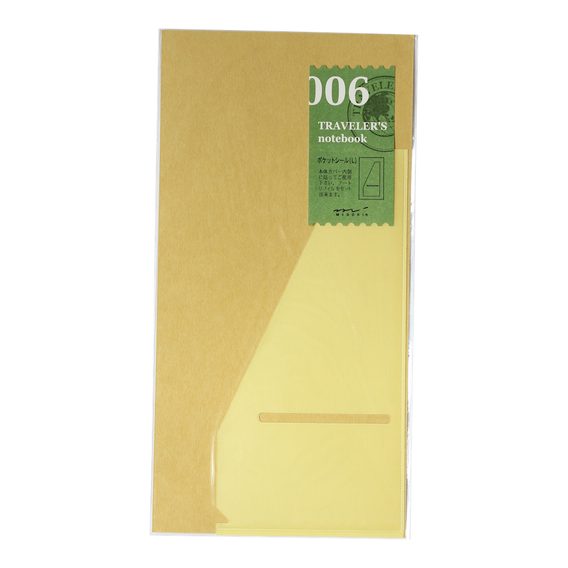 TRAVELER'S 006 — Pocket Sticker (L)