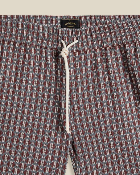 Portuguese Flannel — Abstract Tile Shorts