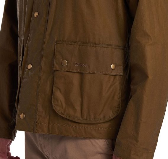 Lehká voskovaná bunda Barbour Lightweight Campbell Wax - písková