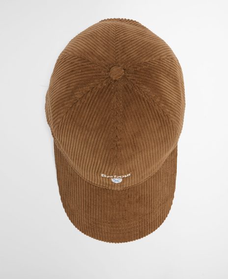 Barbour Preston Cord Cap — Beige