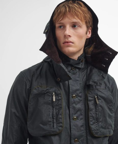 Barbour x TO KI TO Outland Waxed Jacket