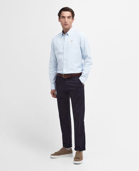 Barbour Camford Tailored Shirt — Sky