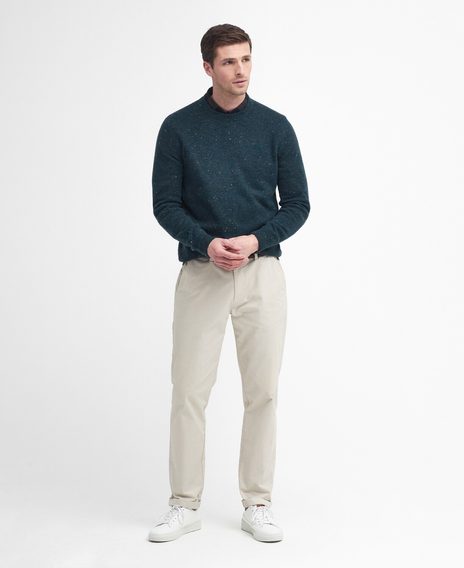 Barbour Tainsbury Crew Neck Jumper — Seaweed