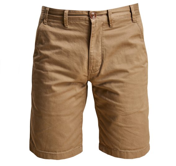 Jednobarevné kraťasy Barbour City Neuston Shorts - pískové