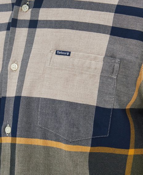 Barbour Dunoon Tailored Shirt — Forest Mist