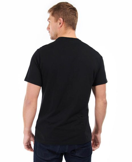 Bavlněné tričko Barbour International Surface Tee - Black
