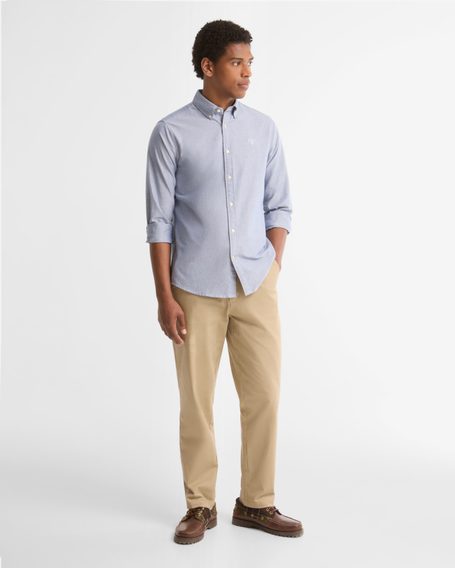 Barbour Oxtown Tailored Shirt — Deep Blue