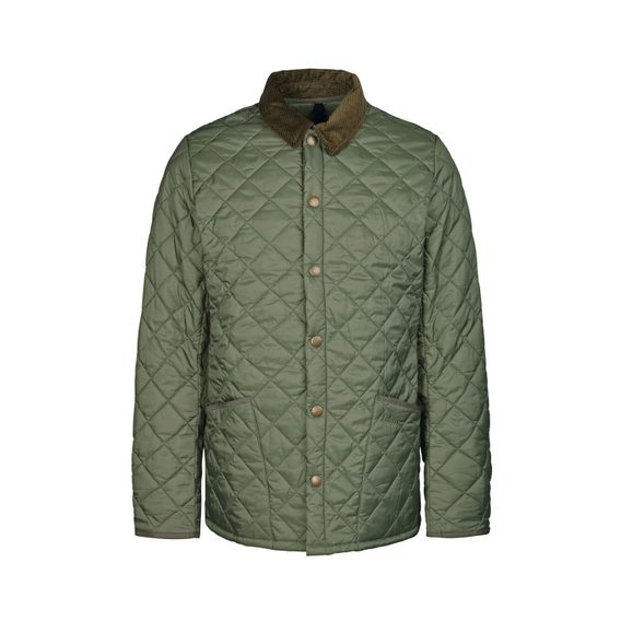 Barbour Heritage Liddesdale Quilted Jacket — Light Moss