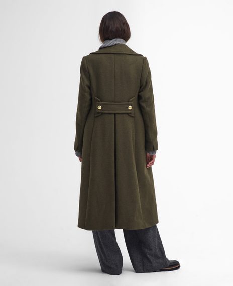 Barbour Reva Double-Breasted Wool Coat