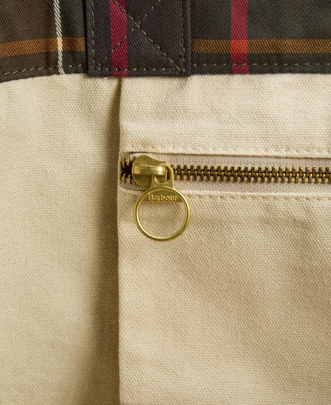 Barbour Telfield Tartan Tote Bag