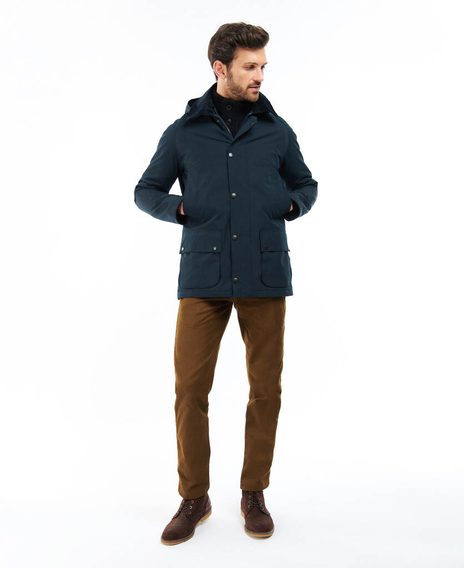 Зимно яке обработено с восък Barbour Ashby Winter - Navy