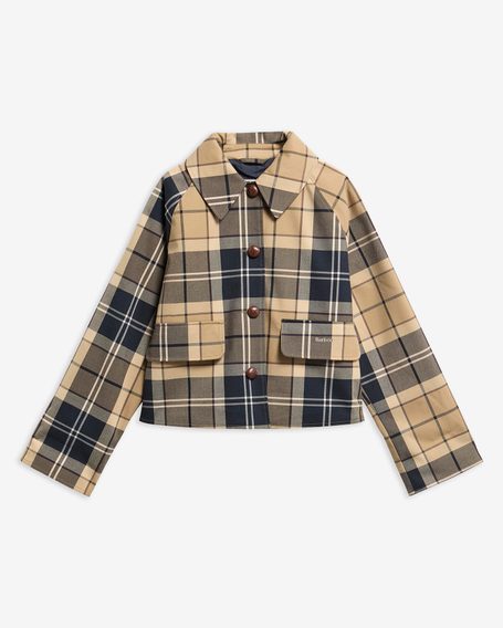 Barbour Delilah Checked Showerproof Jacket
