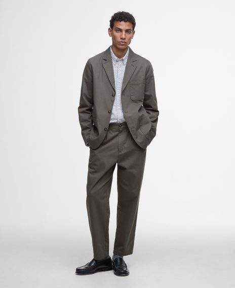 Barbour Bayview Relaxed Herringbone Trousers