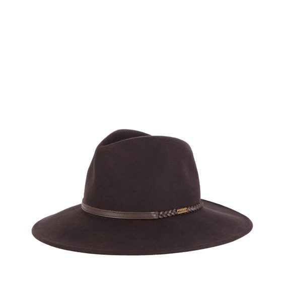 Barbour Tack Fedora — Chocolate/Praline