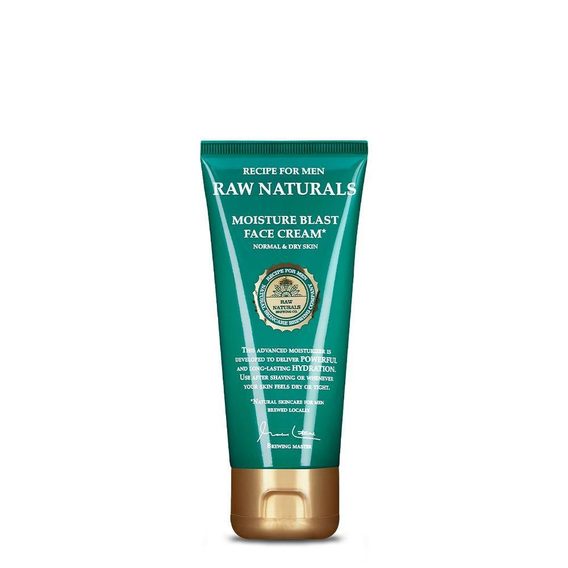 Recipe for Men Raw Naturals — Moisture Blast Face Cream (100 ml)