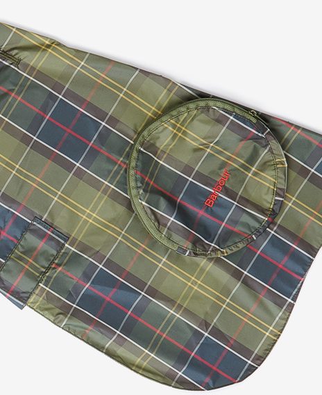 Barbour Packable Tartan Dog Coat — Classic Tartan