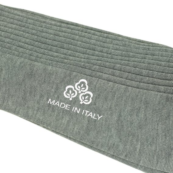 Ponožky z egyptské bavlny - světle šedé