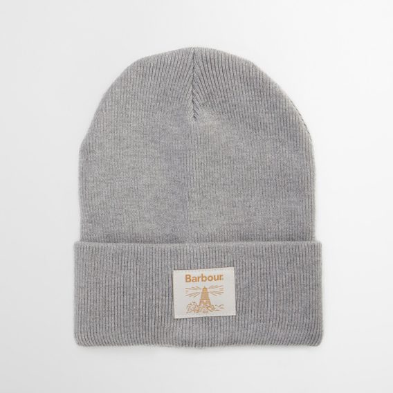 Barbour Ellison Beanie — Light Grey