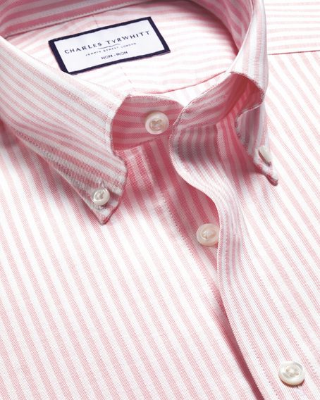 Charles Tyrwhitt — Non-Iron Stretch Oxford Striped Shirt