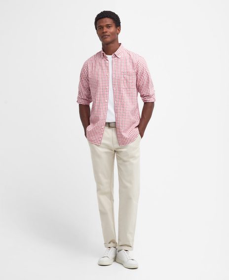 Barbour Kanehill Tailored Shirt — Classic Pink