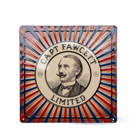 Cpt. Fawcett — Tin Sign