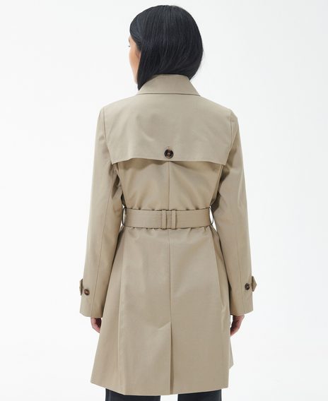 Barbour Short Greta Showerproof — Light Fawn
