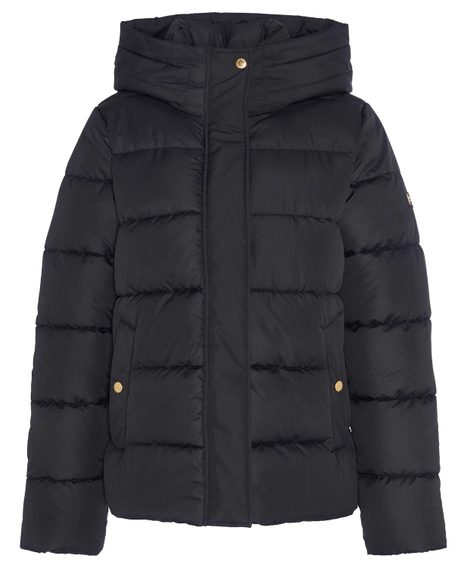 Barbour International Barron Puffer Jacket — Classic Black