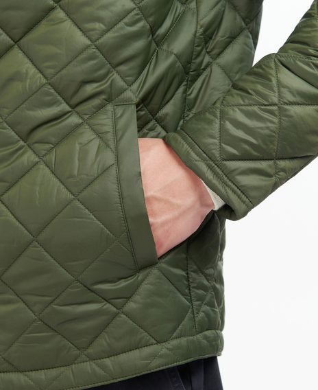 Barbour Newbie Quilted Jacket — Olive