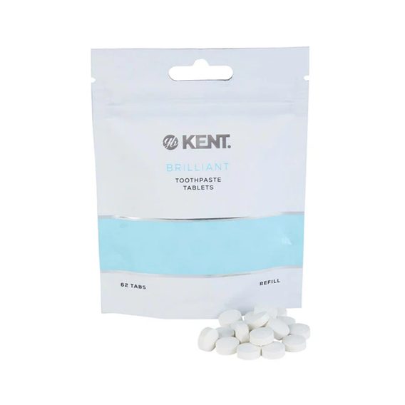 Kent Brilliant Toothpaste Tablets (62 ks Refill)
