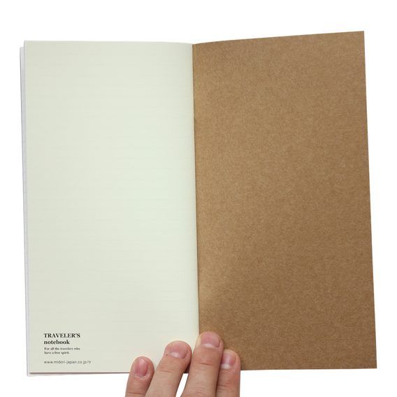 TRAVELER'S 001 — Lined Notebook