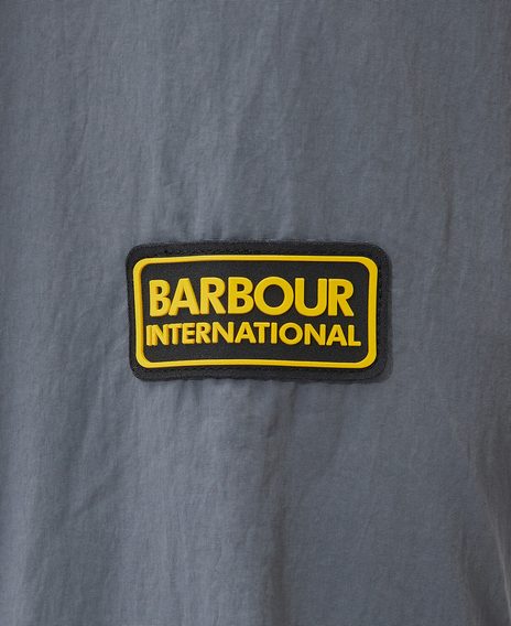 Barbour International Cadwell Overshirt — Slate Grey