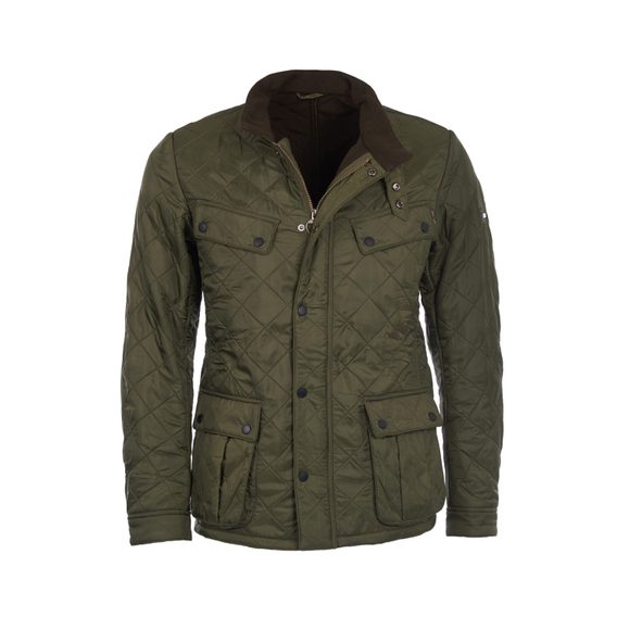 Barbour International Ariel Polarquilt Jacket — Olive