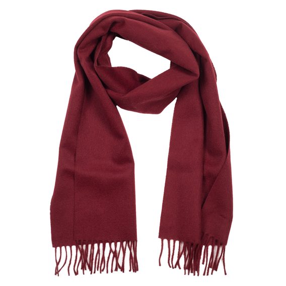 Vínová kašmírová šála John & Paul