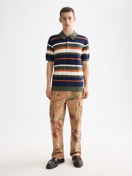 Scotch & Soda — Polo Peacoat Stripes