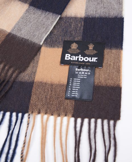 Barbour Large Tattersall Scarf — Autumn Dress