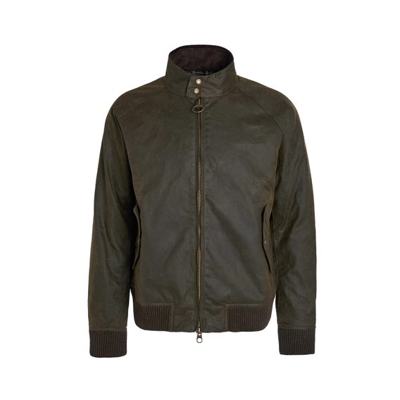 Barbour Porton Wax Jacket Wax — Archive Olive