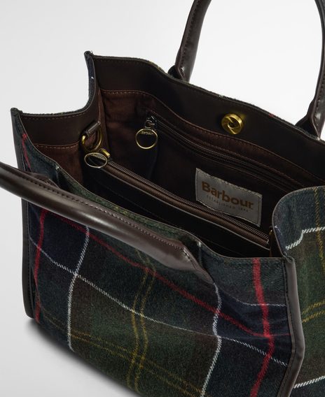 Barbour Barrhill Tartan Tote Bag