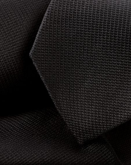 Charles Tyrwhitt Slim Silk Tie — Black