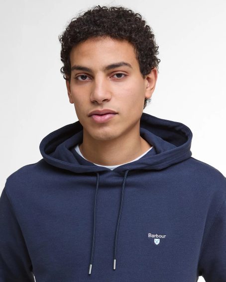 Barbour Beckhill Hoodie — Navy